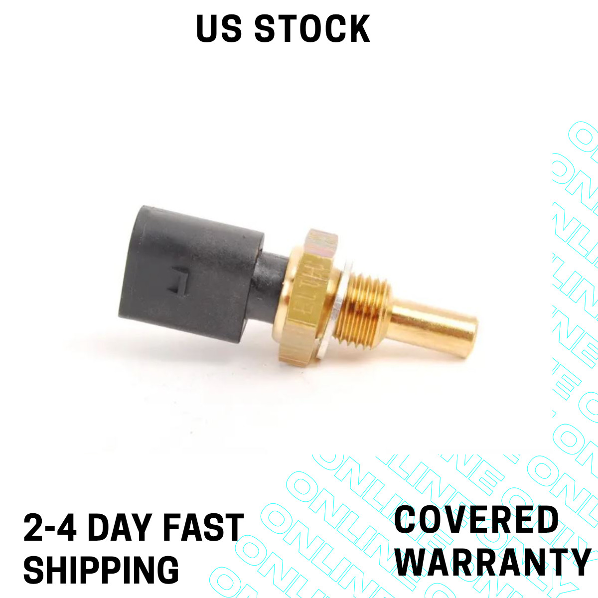Engine Water Coolant Temp Sensor Fits Porsche 911 Cayenne 99760642000