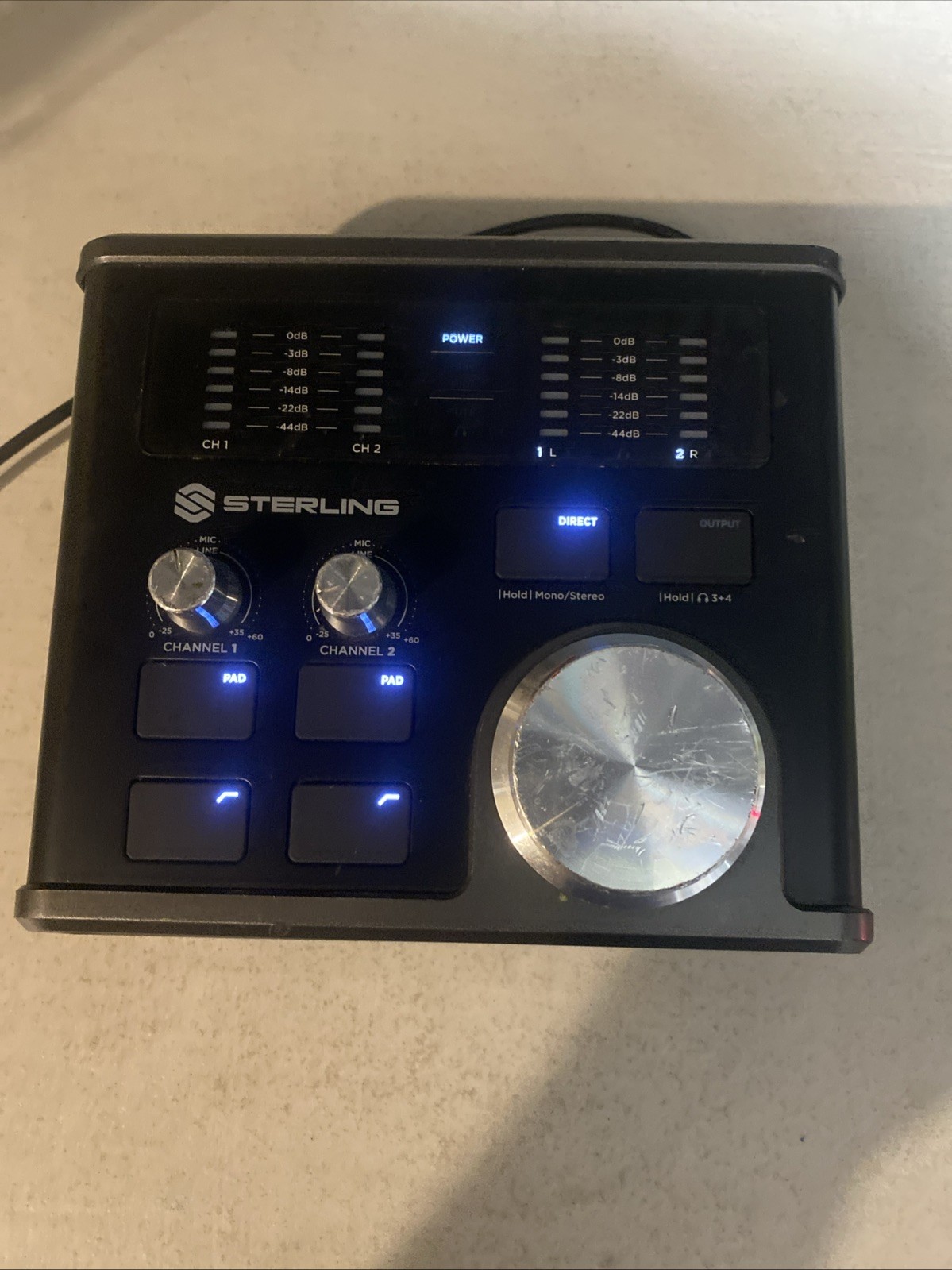 Sterling Audio Harmony H224 USB Audio Interface / READ Not Fully Tested