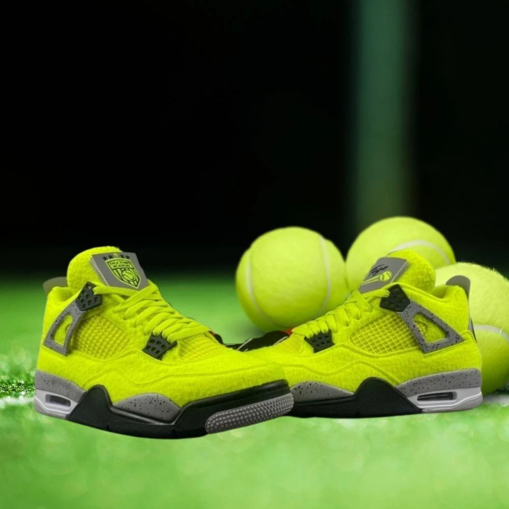 MEN Jordan 4 “Let’s Play Tennis” - All Size US 7-12