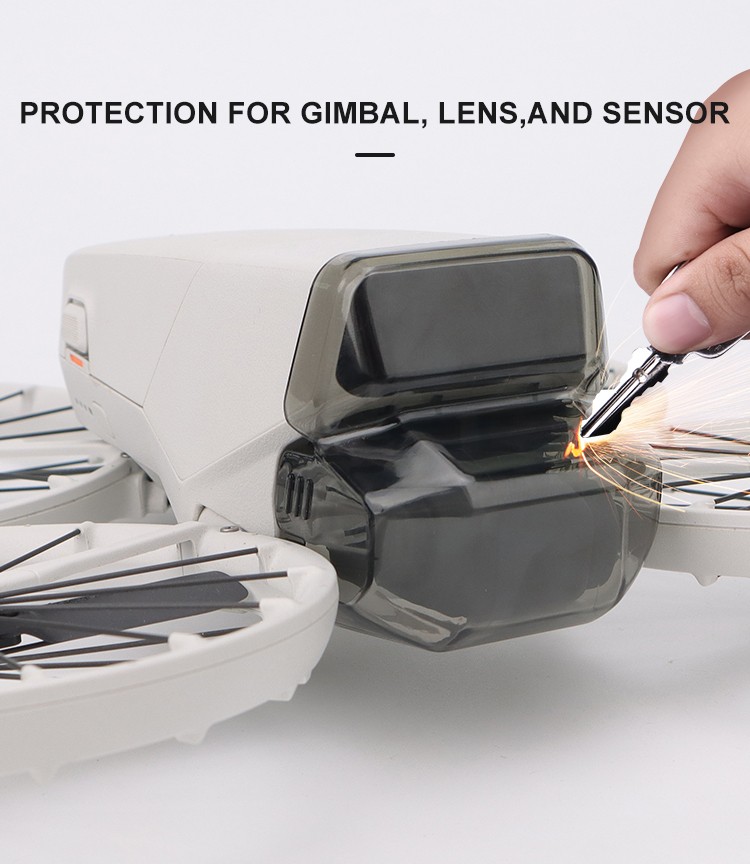 For DJI FLIP Drone Gimbal Protective Silicone Lens Cover Anti-scratch Dustproof