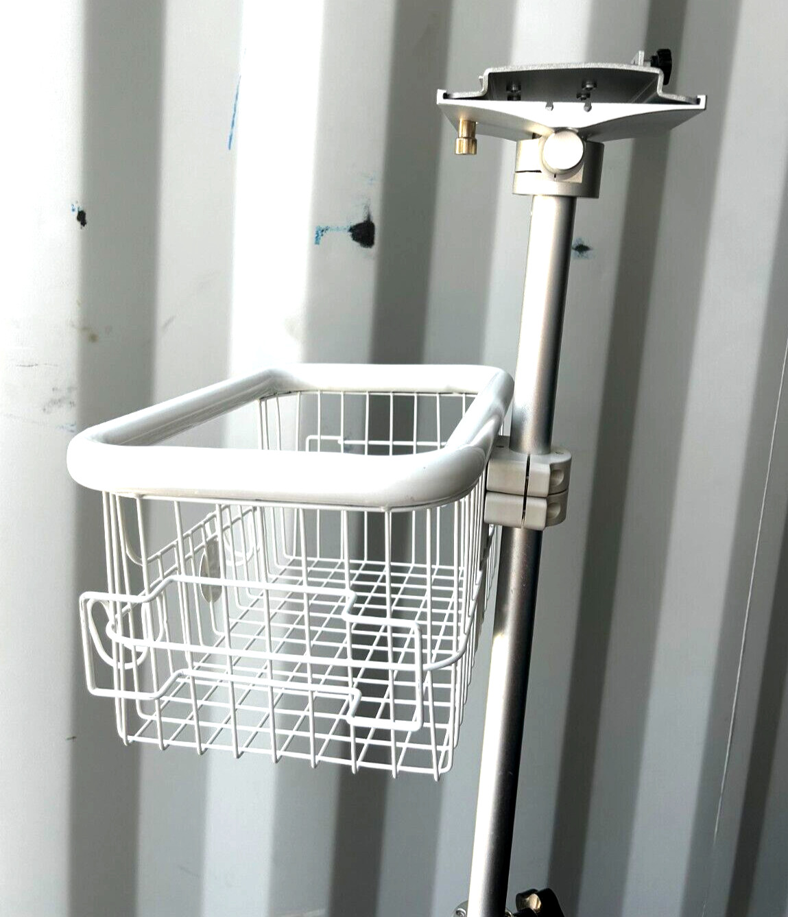 Welch Allyn Propaq Rolling Stand w/ Basket Only