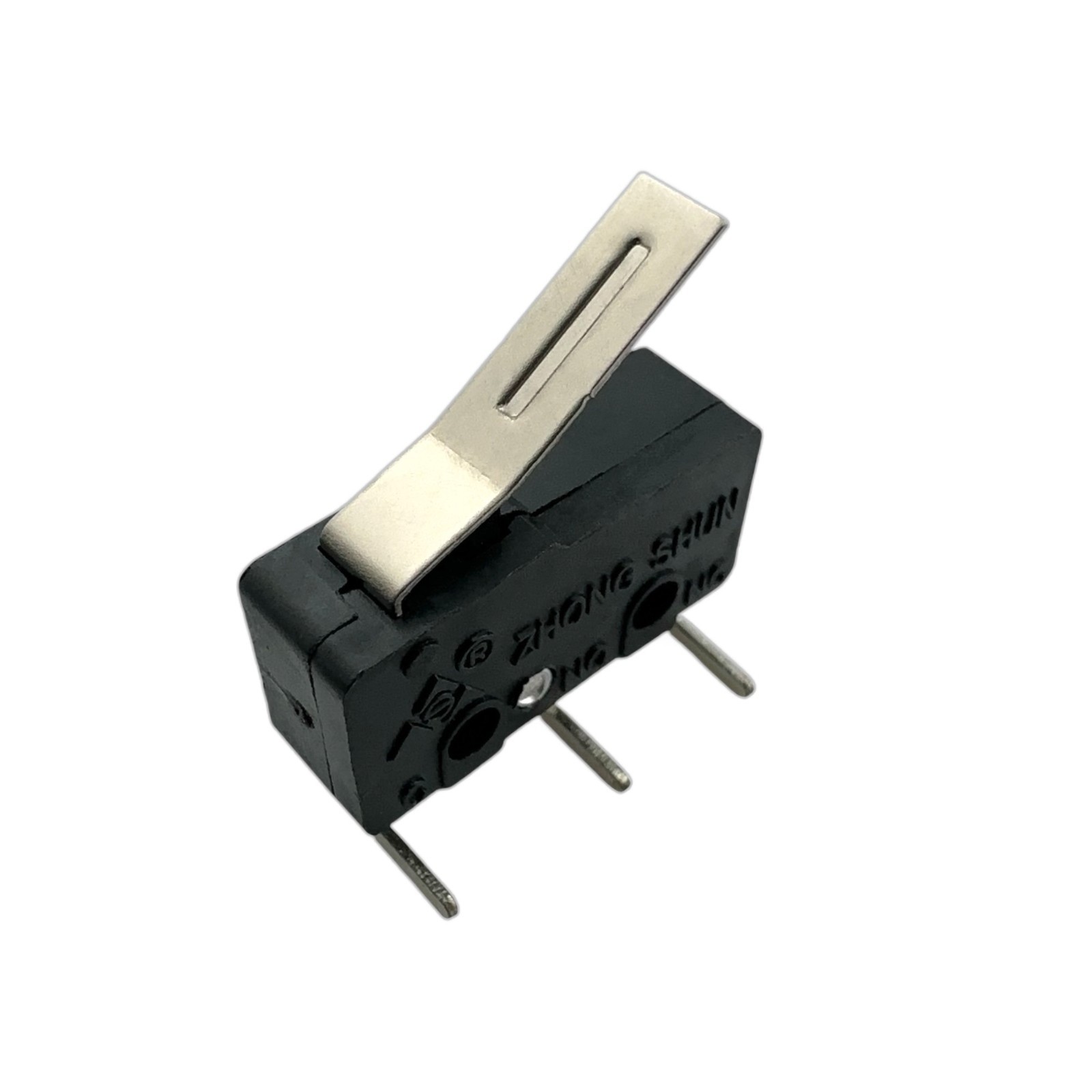 ZHONG SHUN LXW20 Left Angle Bent Lever Micro Switch 3-Pins 5A 250VAC