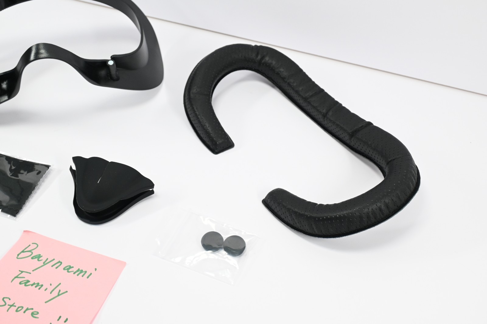 Facial Interface & Face Cushion & Nose Pad & 2x Joystick Covers for Valve Index