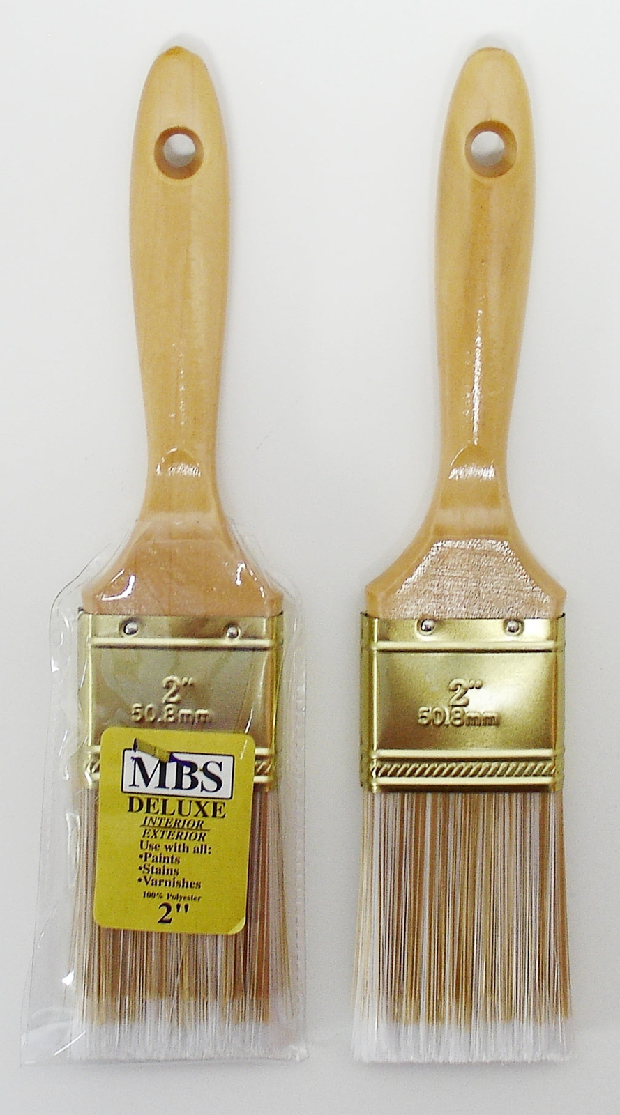 Paint Brush 2" Width 100% Polyester For all Paints Interior/Exterior MBS