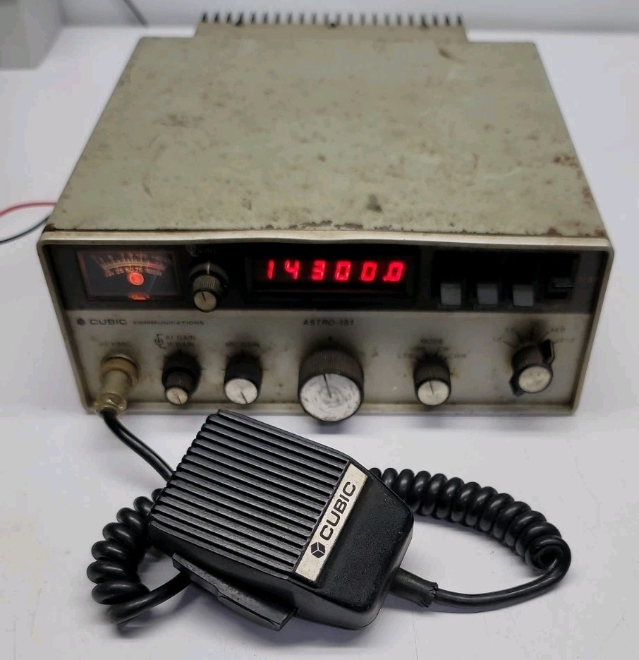 CUBIC ASTRO-151 160M to 15M HF Transceiver For Parts or Repair