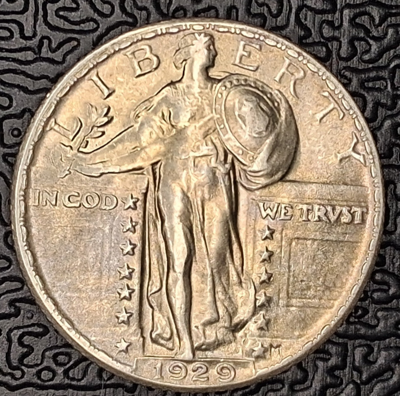 1929 P Philadelphia Silver Standing Liberty Quarter **Beautifully Toned**