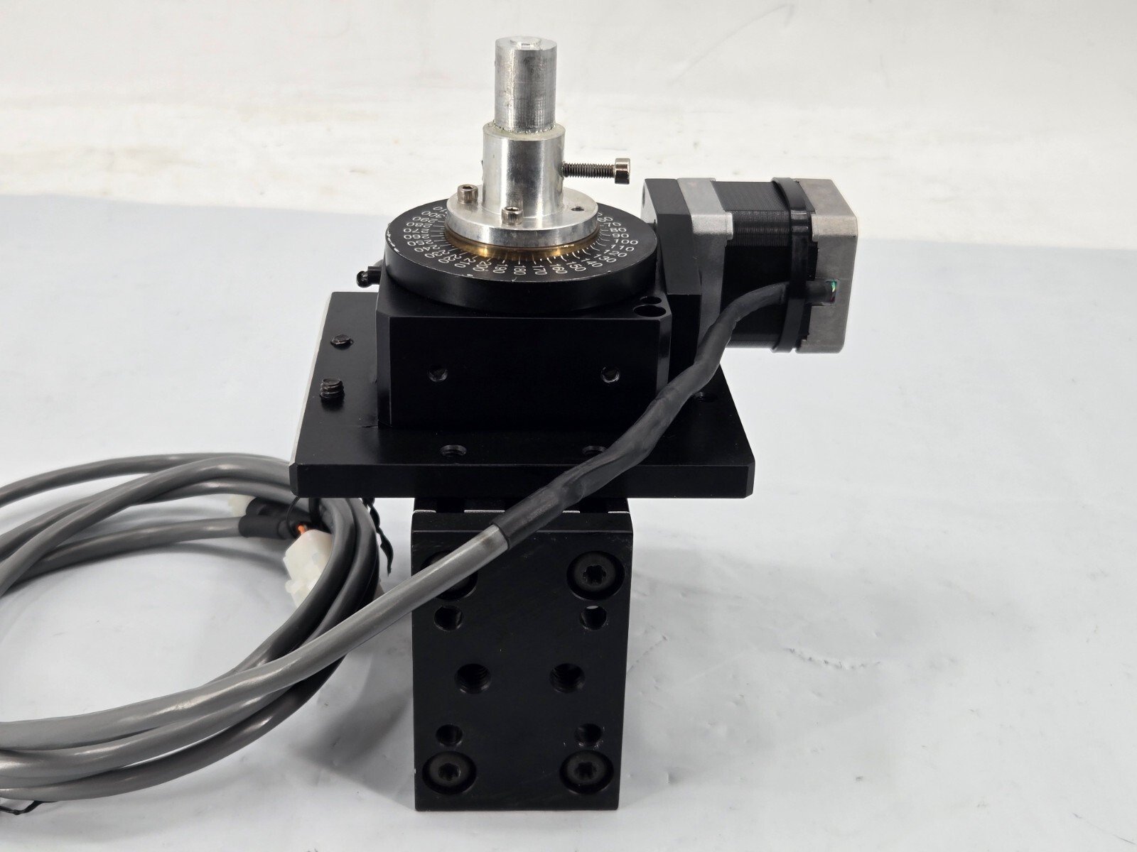 Velmex ROTARY TABLE Positioning Stage Vextra pk245 Stepping Motor