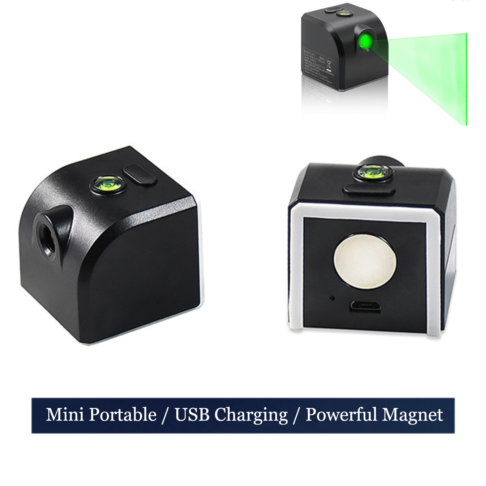 1pc Mini Laser Level Small 520nm 35mW Grass Green Vertical Line Laser Positioner