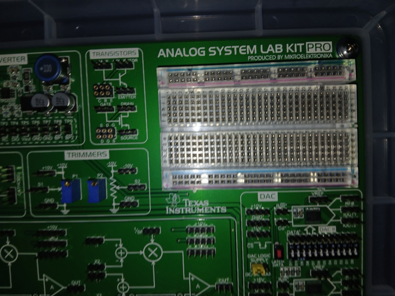 Texas instruments TI Analog System Lab Kit PRO By MIKrOEL (ASLK)￼