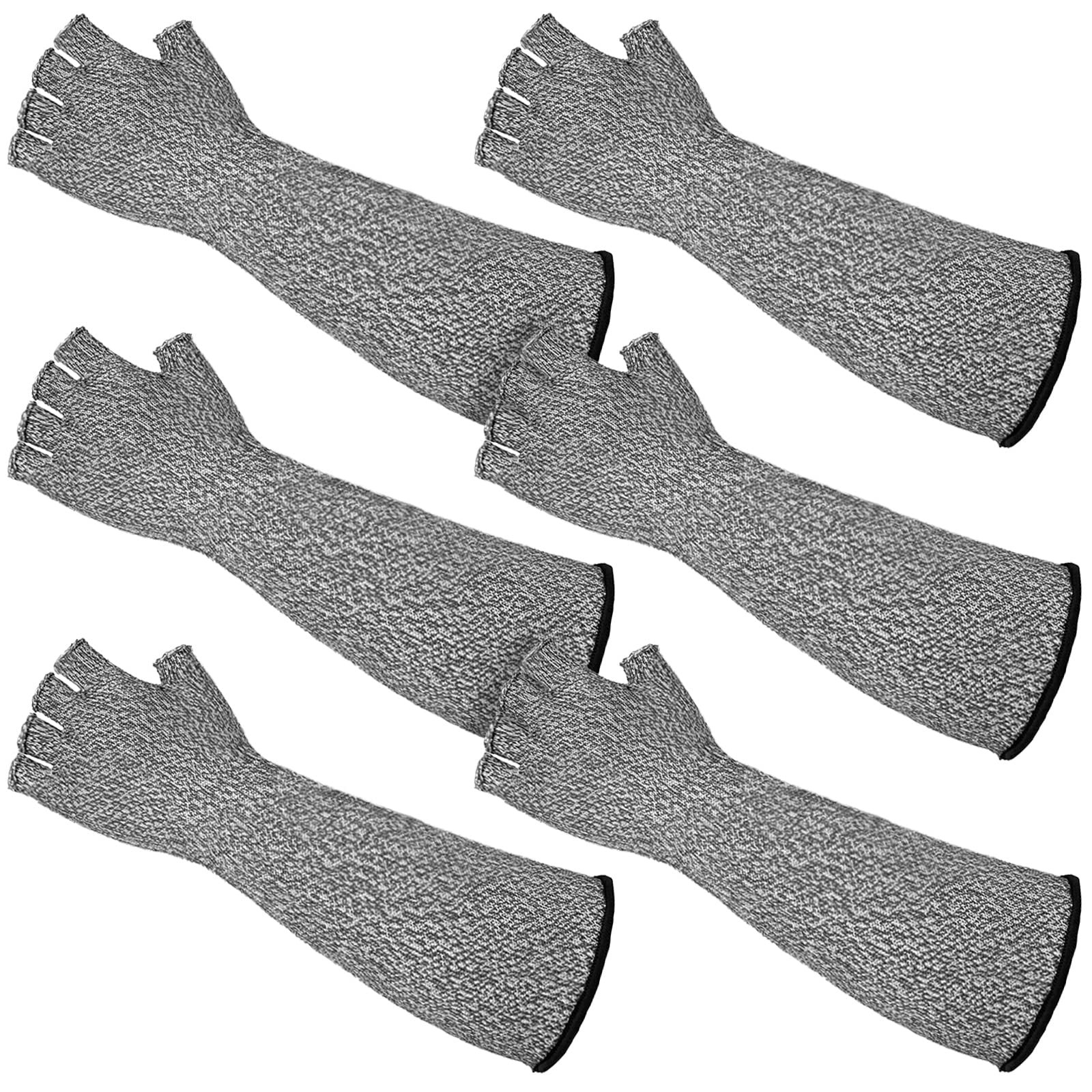 JenPen 3 Pairs Protective Arm Sleeves Protectors for Thin Medium, Gray