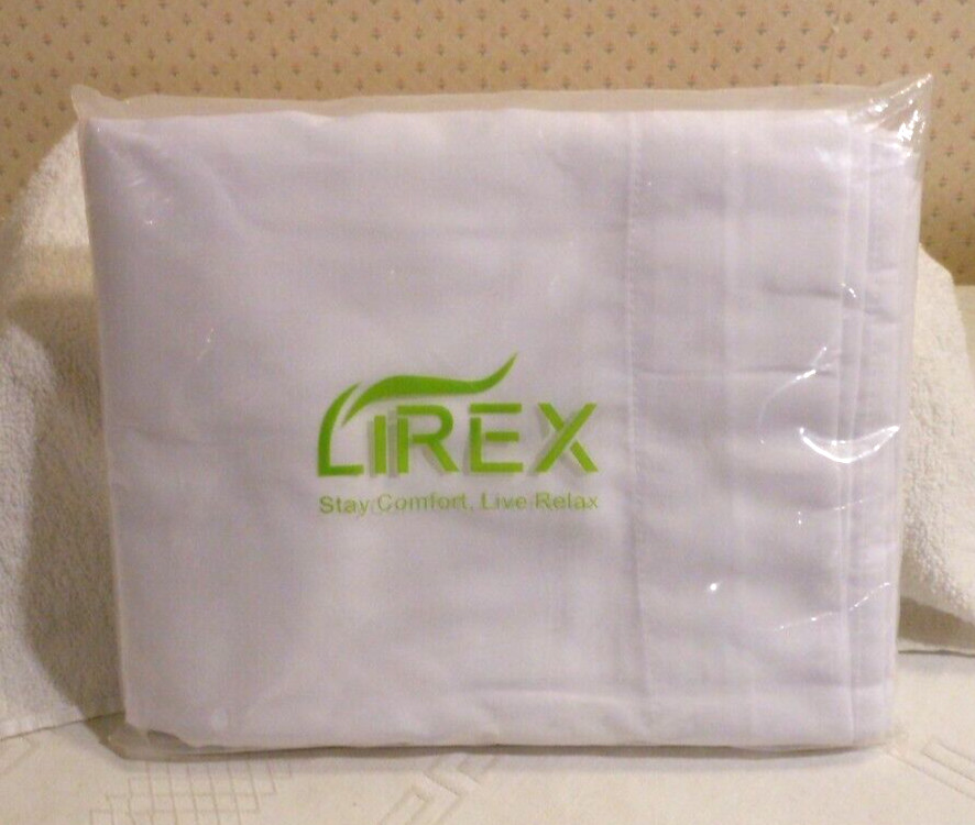 Lirex US Flat Sheet Twin GX Size Soft & Thick 100% Microfiber Flat Sheet