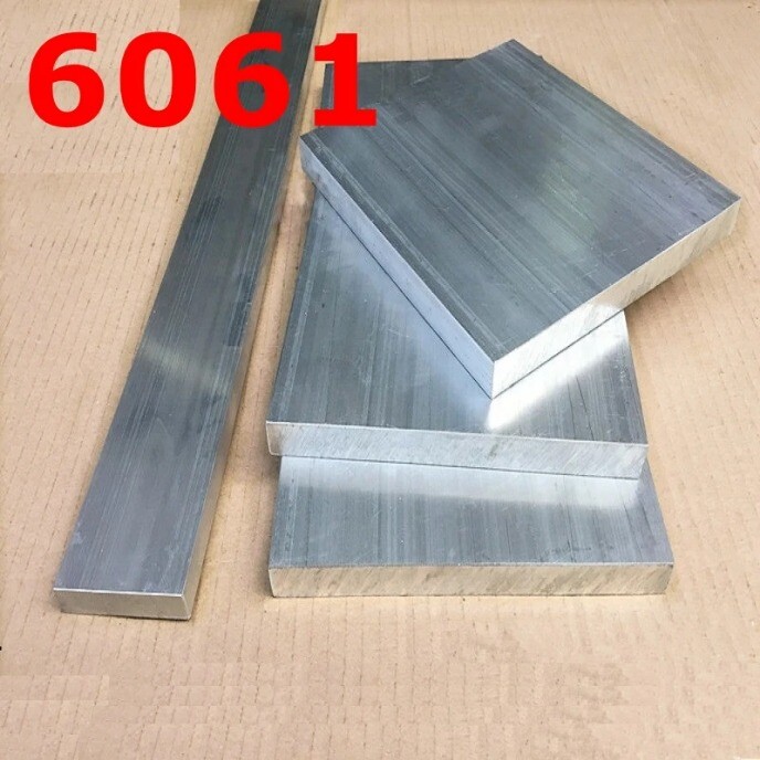 1pc 6061 Aluminium Flat Bar 3mm 4mm 5mm 6mm 8mm Sheet plate CNC Machinery Parts