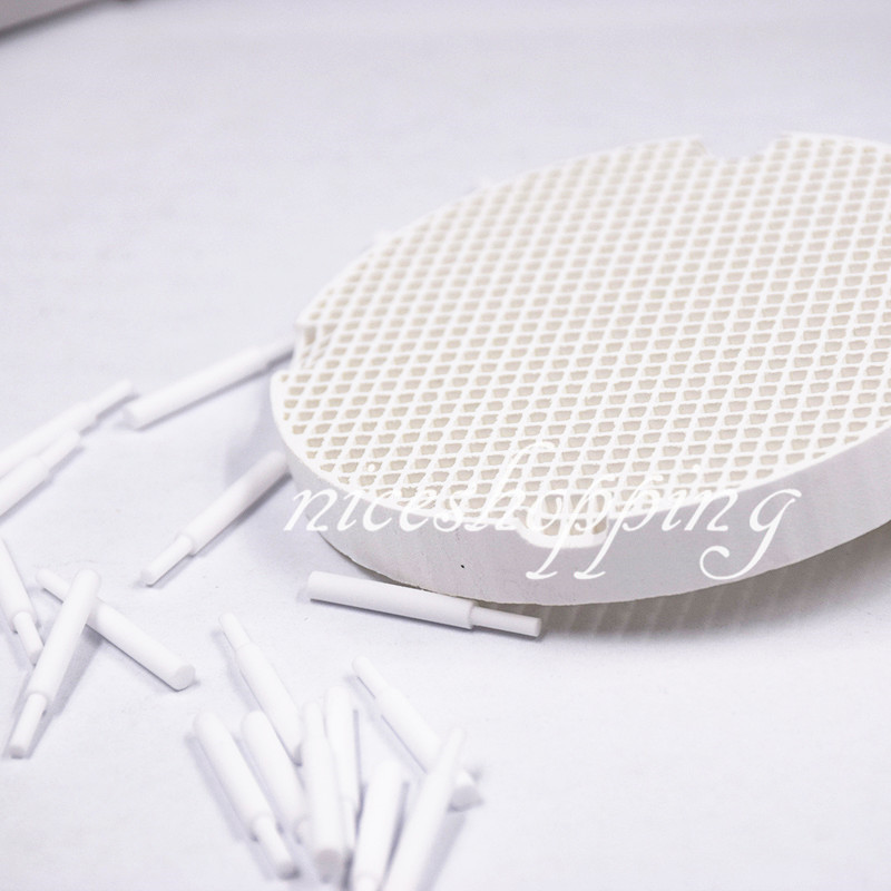 Dental Lab Honeycomb Firing 4 Psc Trays + 40 Zirconia Pins Dental Firing Trays