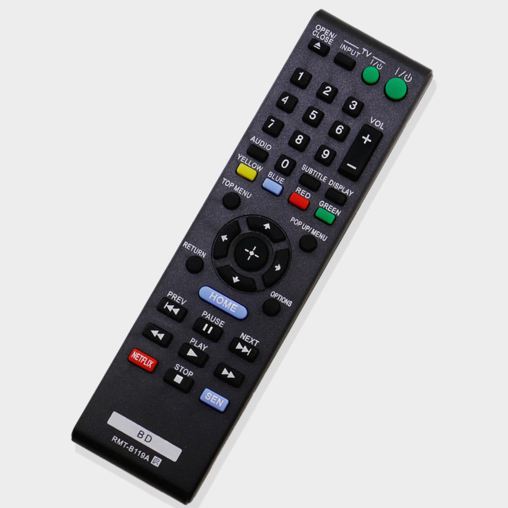 New RMT-B119A Remote Control for Sony DVD Player BDP-S590 BDP-S3100 BDP-BX510