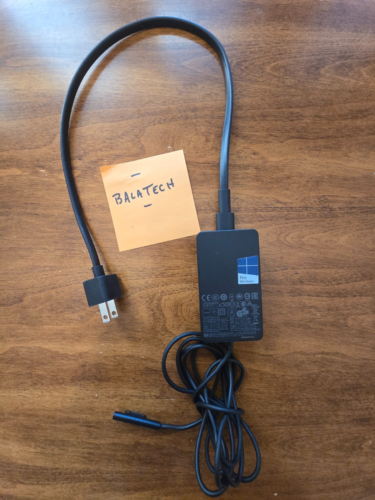 Genuine Microsoft Surface Pro 3/4 Charger Model 1625 12V - 36W