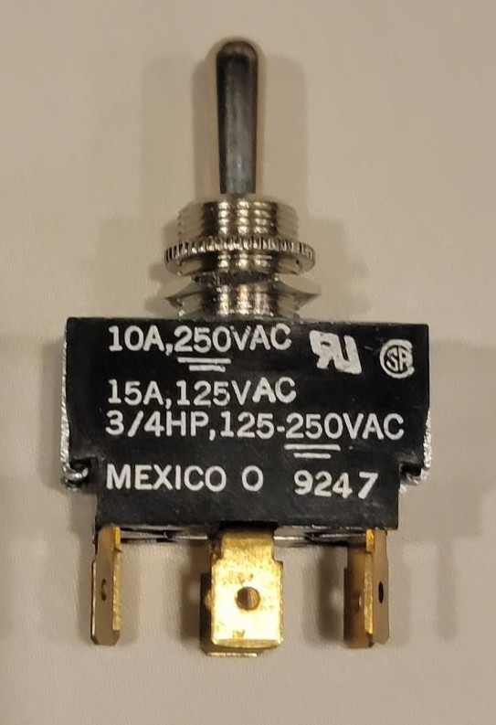 Carling Industrial 3-Position Toggle Switch 15A 125VAC / 10A 250VAC *Ships Free*
