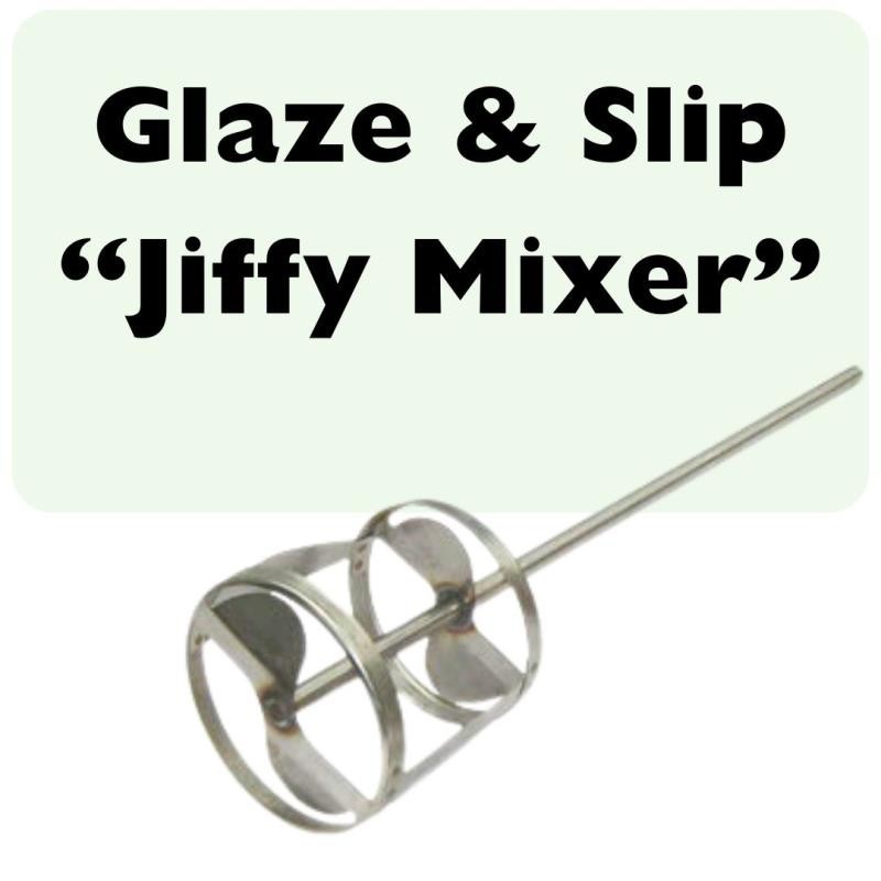 Jiffy Mixer 5" Diameter - Great For Mixing Slip and Glaze