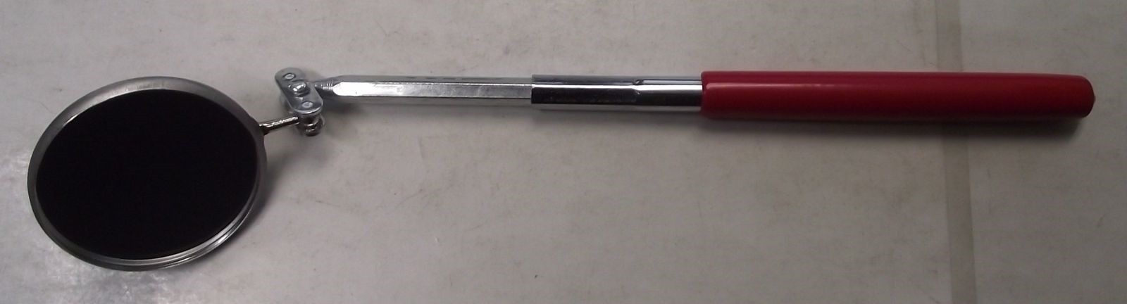 Armstrong 70-925 Flat Inspection Mirror With Telescoping Handle 2-1/4" Round 10"