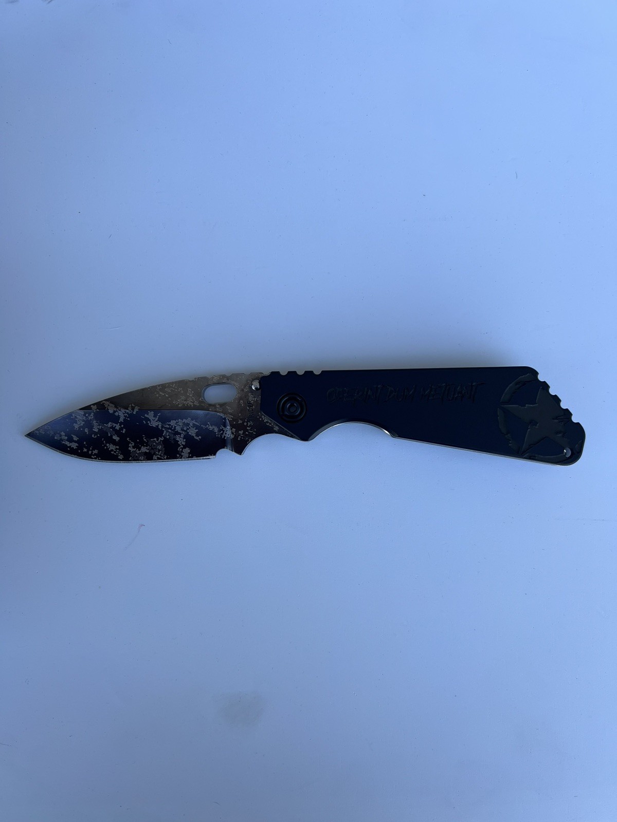Blackside Customs Strider Knives Collaboration SMF - Yo Yo Set - Black