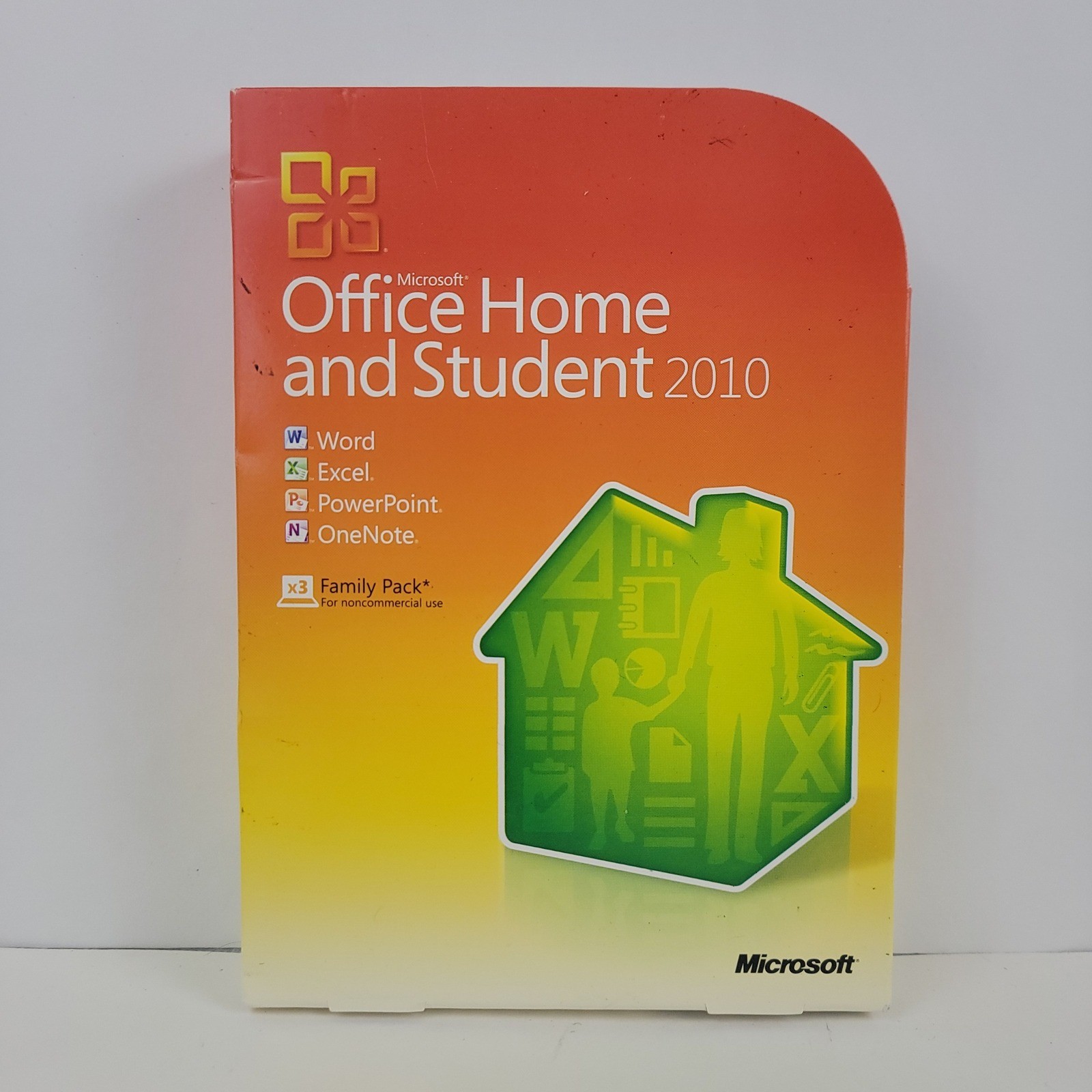 Microsoft Office Home and Student 2010 3-User Family Pack PC DVD X16-73756