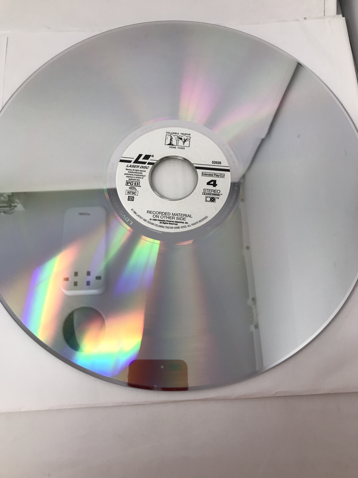 Ill Do Anything (Laserdisc, 1994)