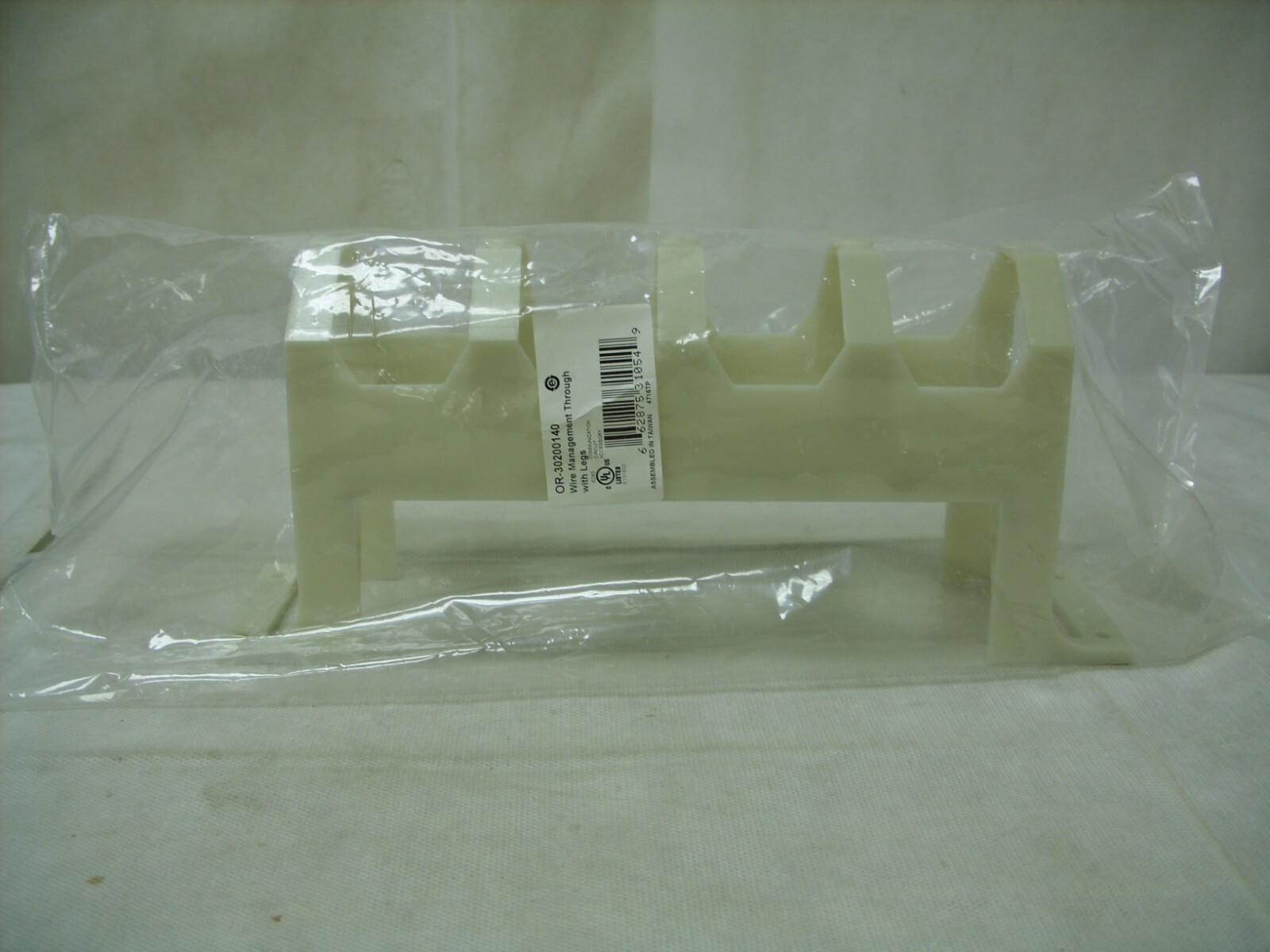 Ortronics 30200140 Jumper Trough, W/ Legs, 110 Style, 2.69" H x 10.75" L x 4.69"