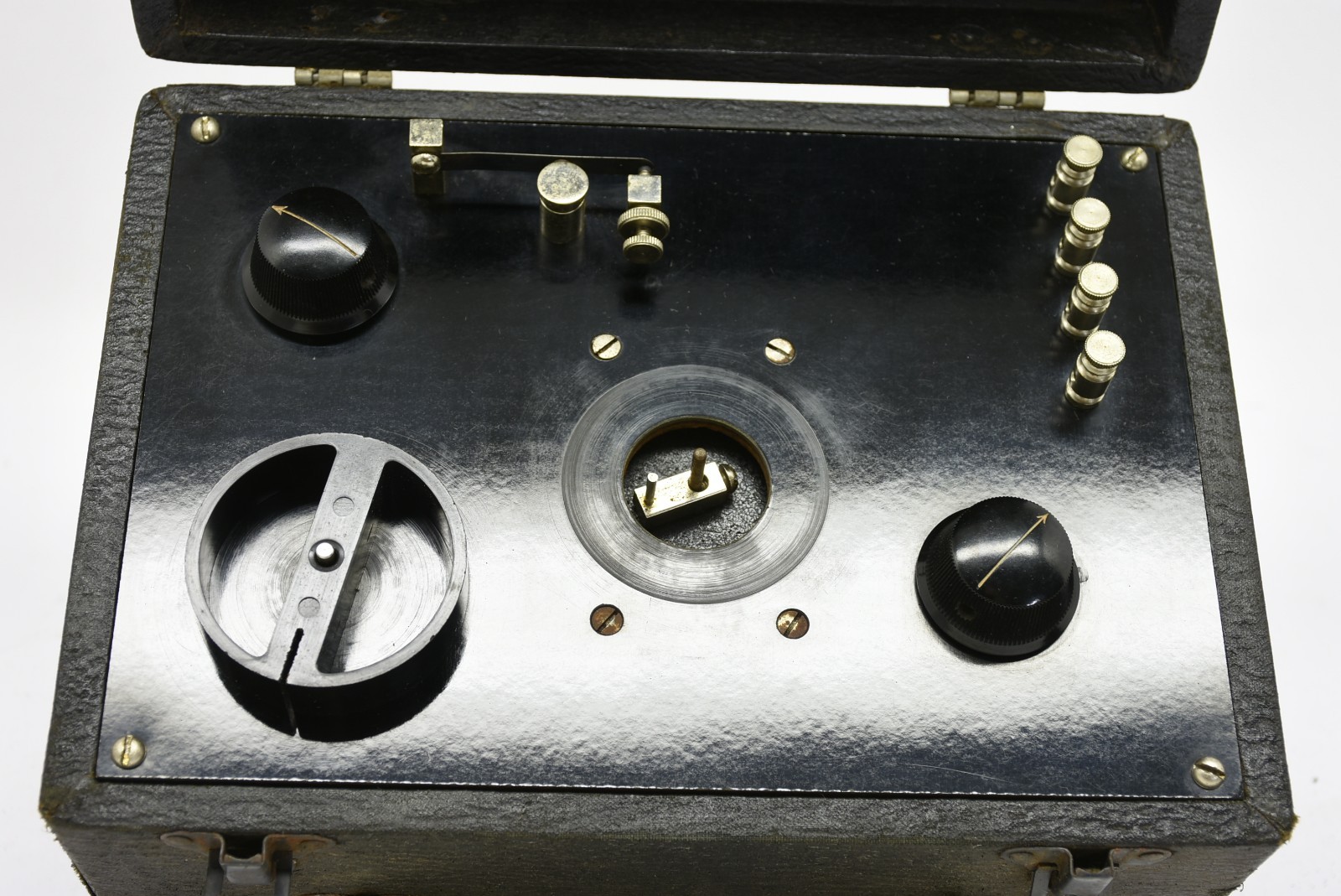 Vintage Instructograph Morse Code CW Trainer Machine + Box HAM