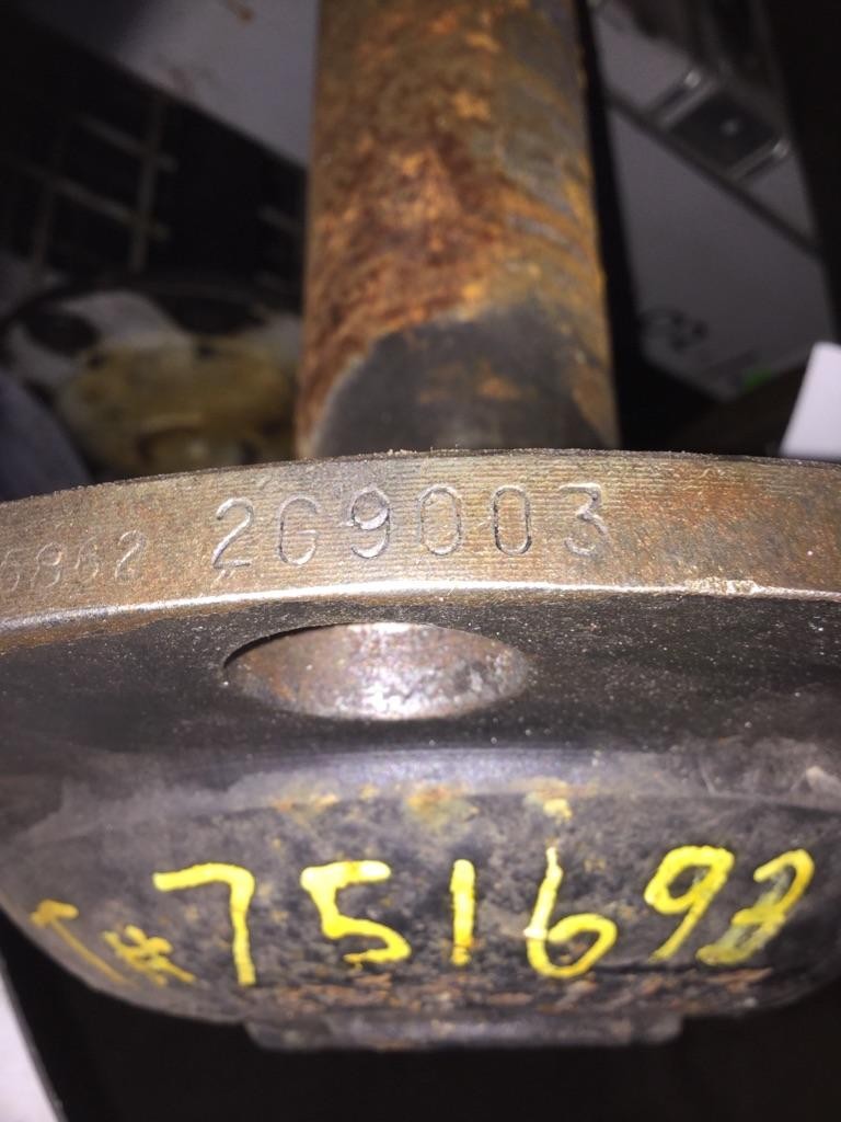 Replaces 2001 MERITOR-ROCKWELL 3202G9003 AXLE SHAFT ,  WA
