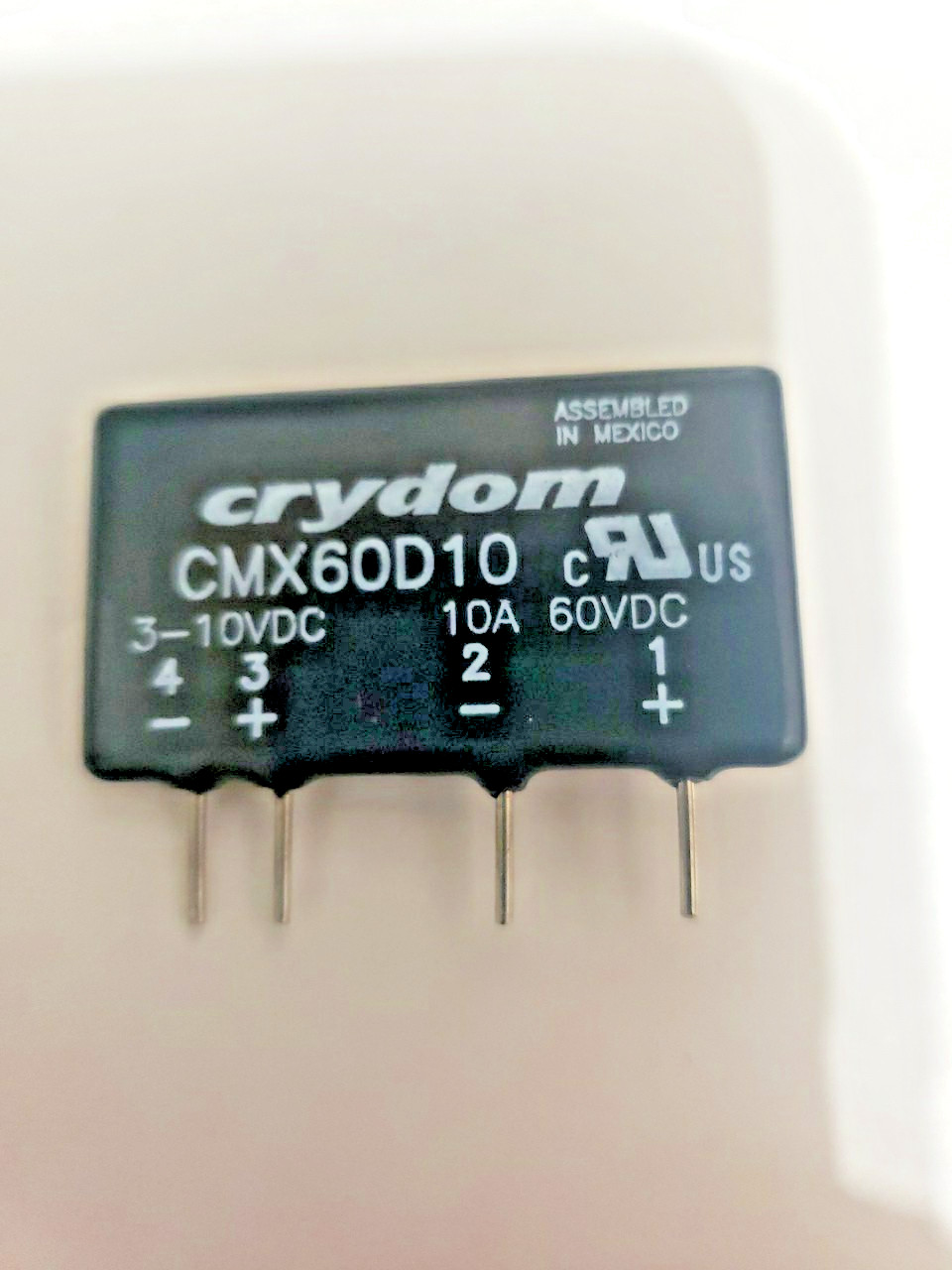 Crydom CMX60D10 Solid State Relay 10A 60VDC 4-Pin