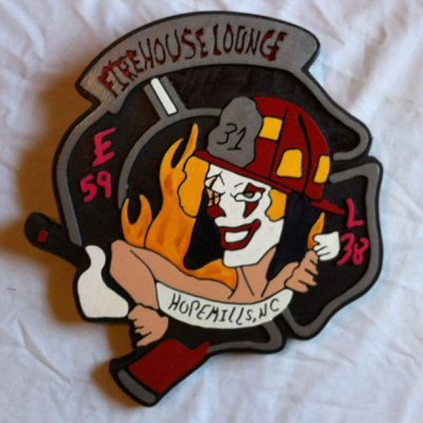 Fire Department Hope Mills 3D routed award EMS plaque sign Custom