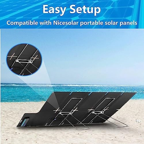 Portable Solar Panel Stand Multi-functional Solar Panel Brackets X-Large