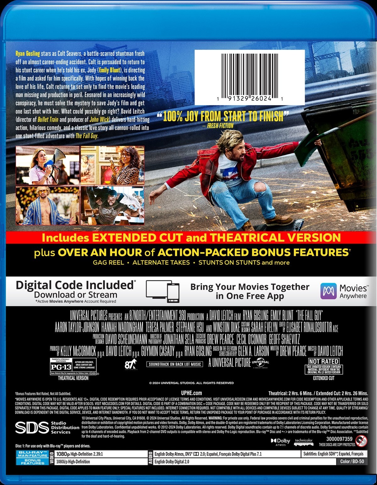 The Fall Guy Blu-ray NEW