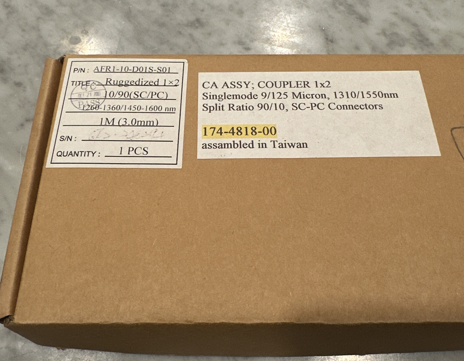 TEKTRONIX 174-4818-00 Light coupler 1x2
