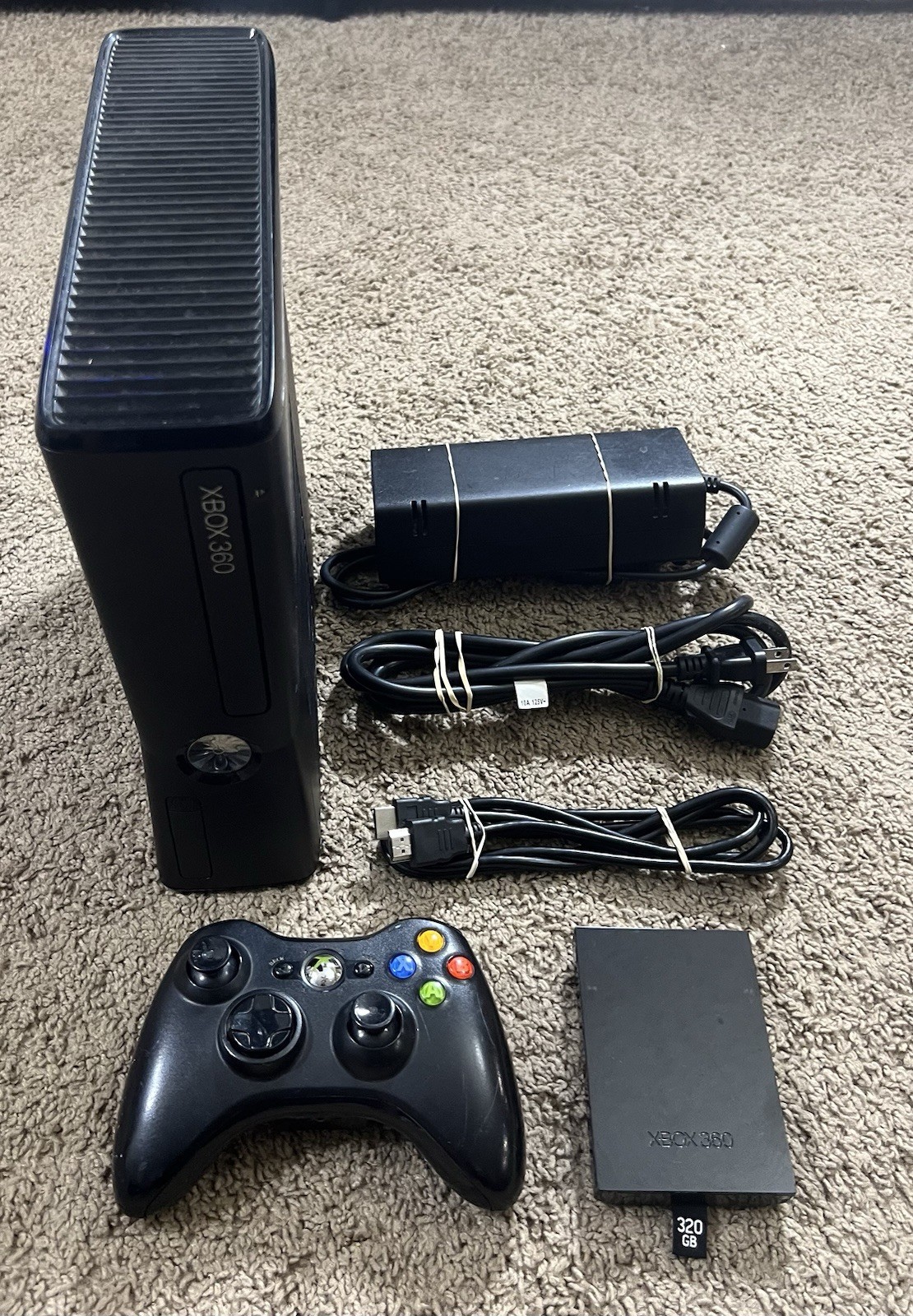 Microsoft Xbox 360 Console With 250GB Hard Drive + Xbox 360 Controller