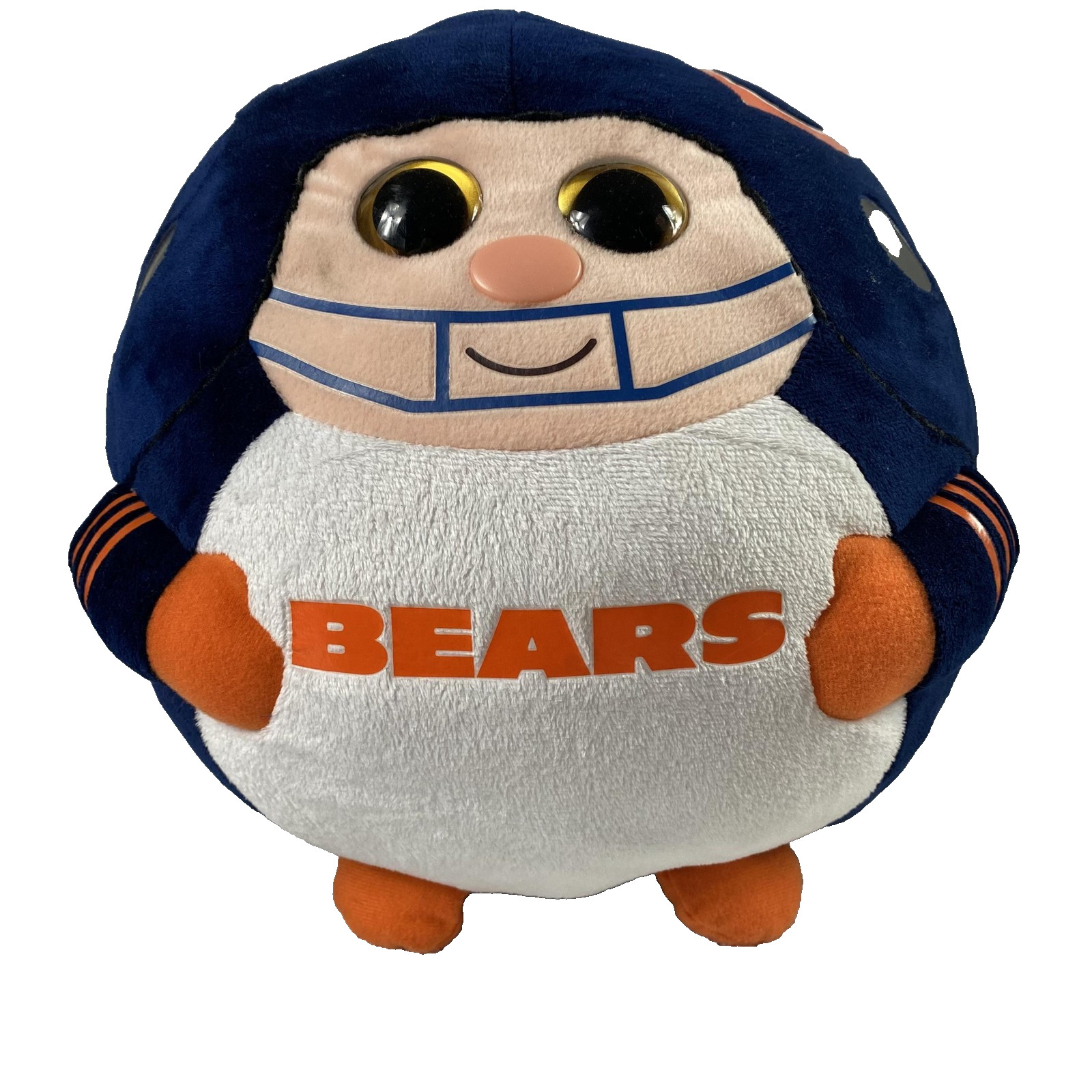 Ty Chicago Bears Plush Ball 11" NFL Football Helmet Stuffed Animal Toy Team Logo
