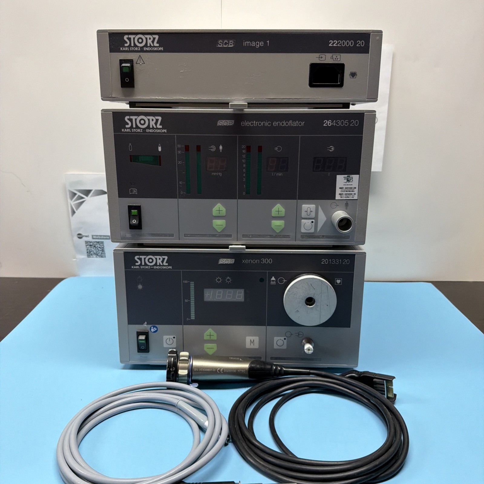 Karl Storz Image 1 3 Chip With S3 Camera Head , Light Source , Insufflator