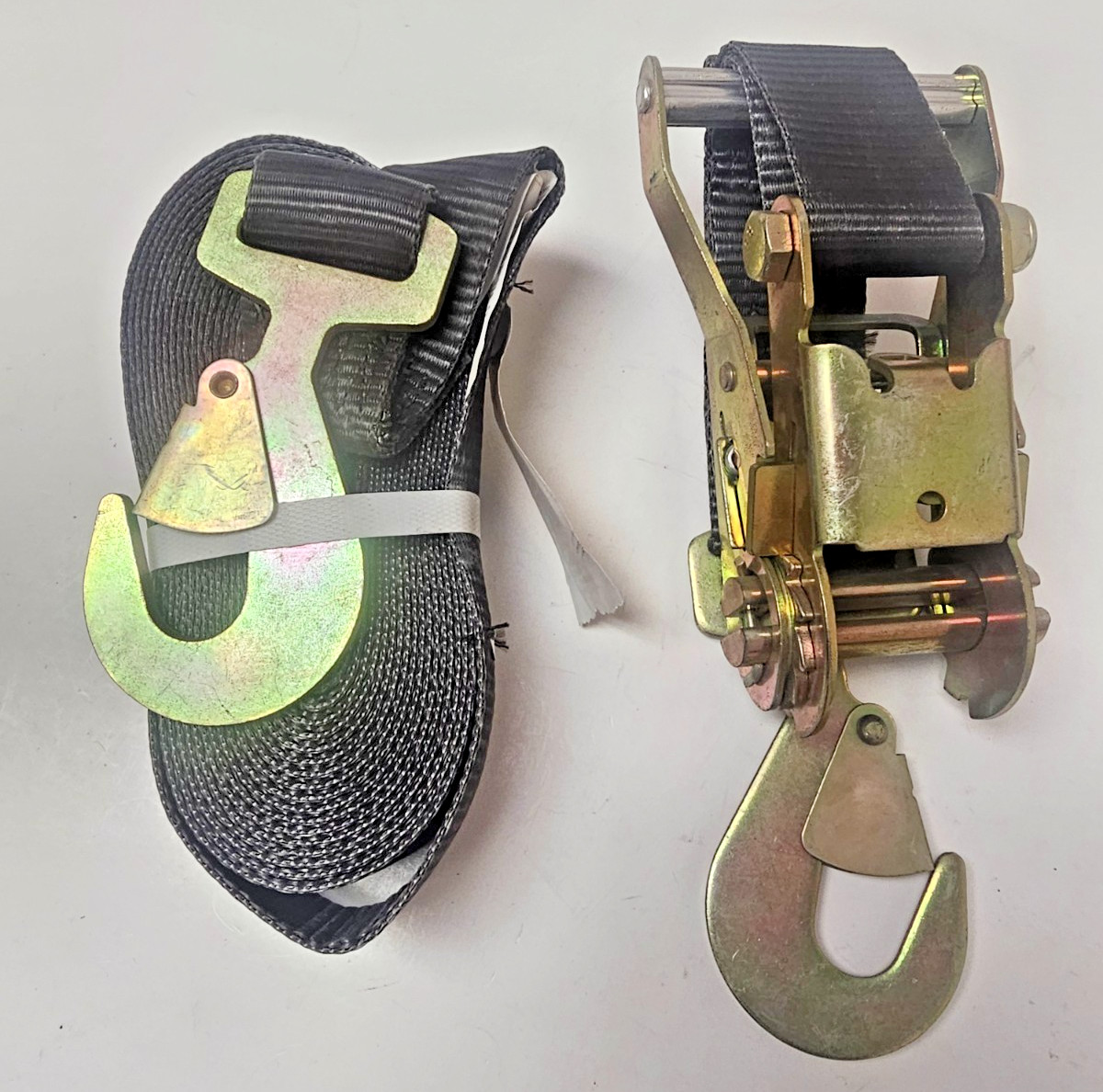Progrip 2"x27' Ratchet Tie Down w/ Snap Hooks MADE IN USA! BRAND NEW!!