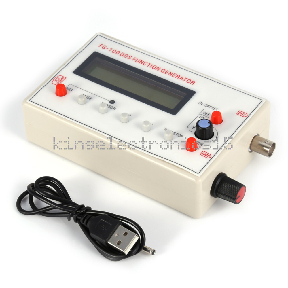 DDS Function Signal Generator Module Sine + USB Cable+ Triangle + Square Wave