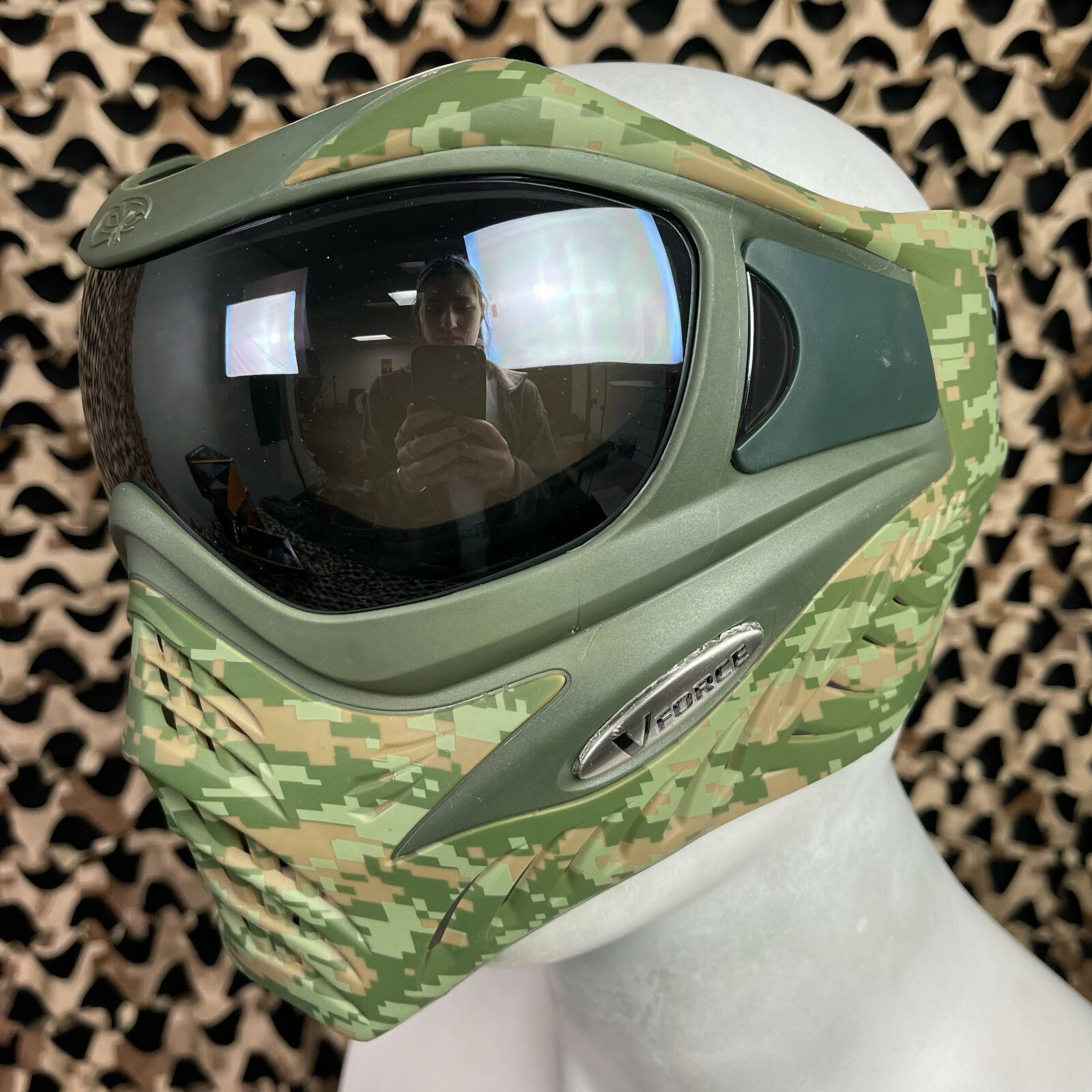 NEW V-Force Grill Paintball Mask - SE Digicam