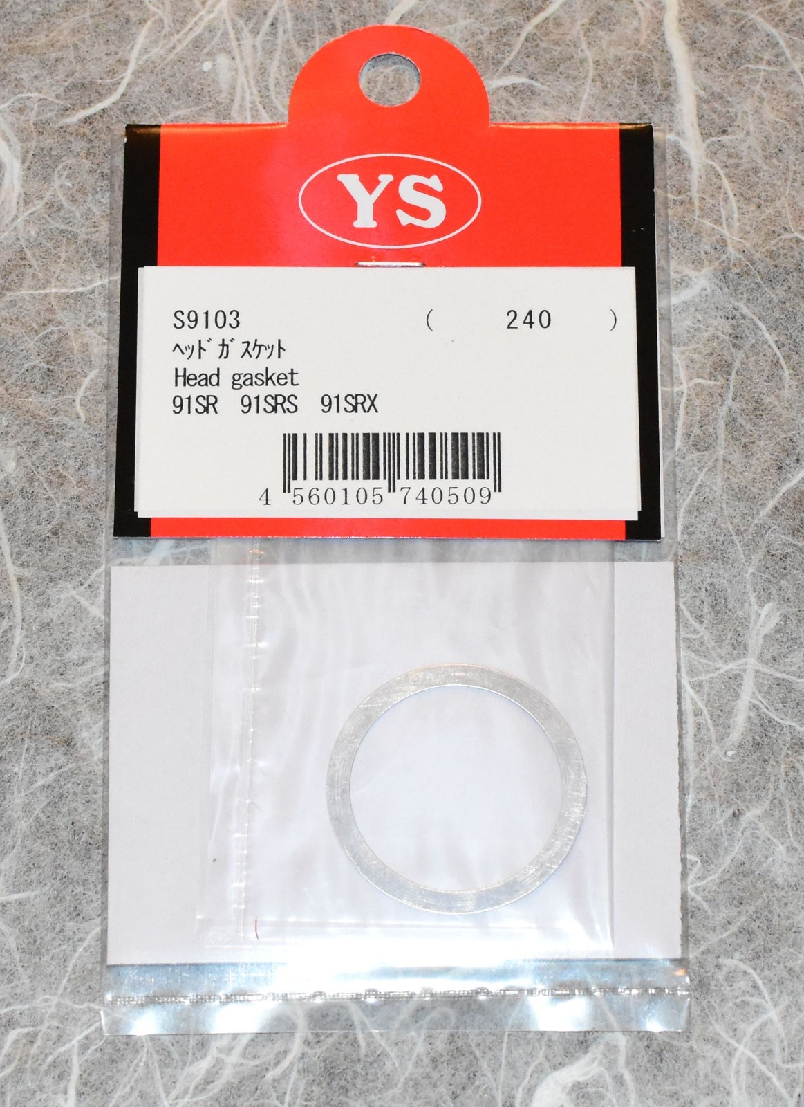 YS Engines Head Gasket 91SR 91SRX #S9103 NEW OEM Replacement