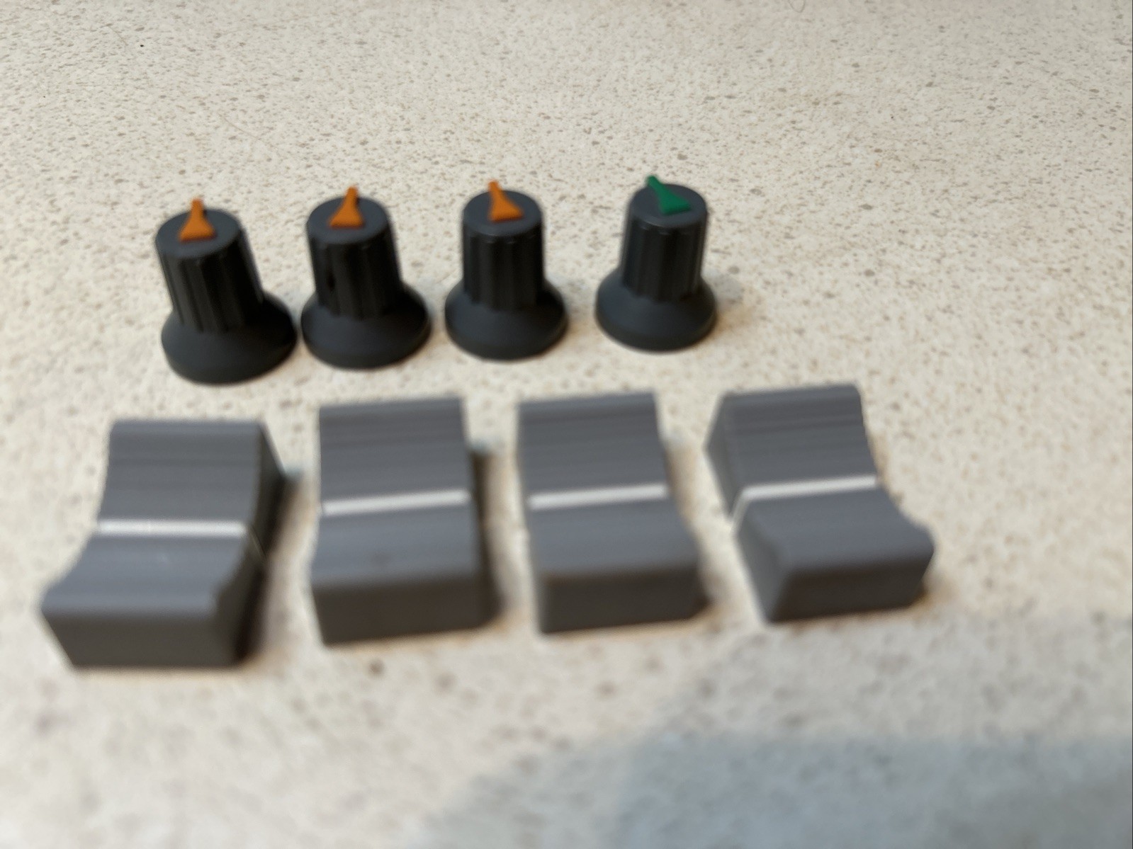 8 Fostex Model 812 Soundboard Mixer Gray Slider /Knobs Original Nice