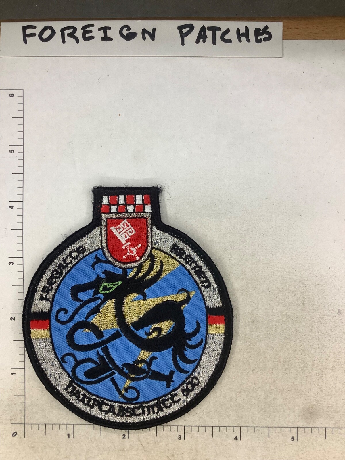 VINTAGE GERMAN SQUADRON PATCH