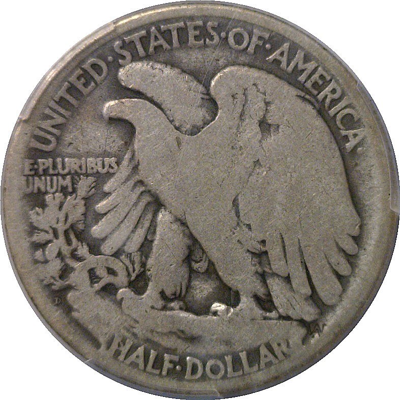 1921-D Walking Liberty Half Dollar PCGS G-4