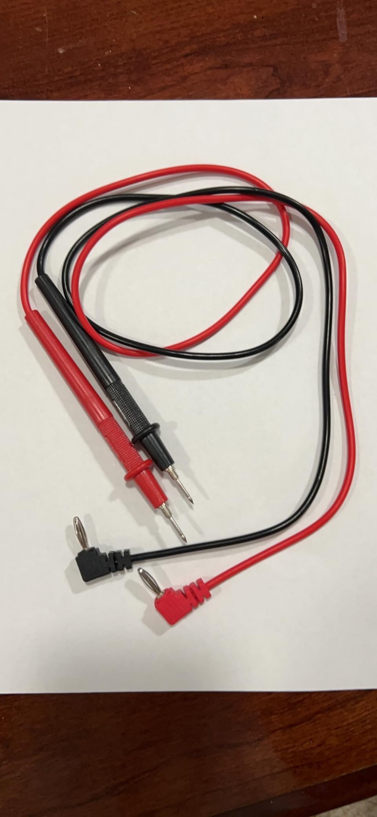 Uxcell Banana Plug Probe Test Leads 0.6M Pair 1000V Multimeter Cable Set NEW