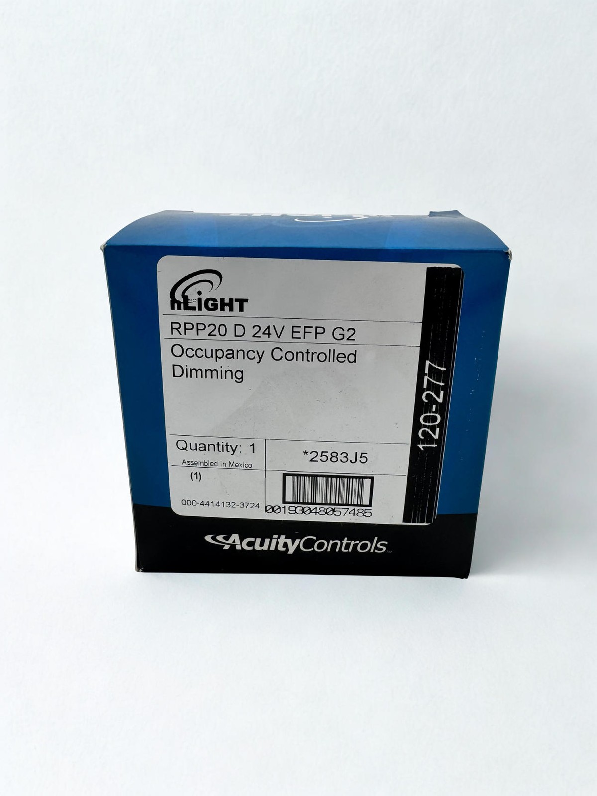Acuity Controls nLIGHT Air RPP20 D 24V EFP G2 OCCUPANCY CONTROLLED DIMMING
