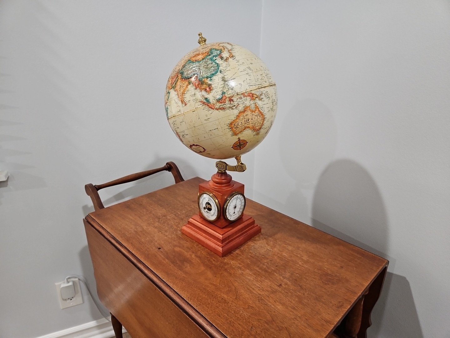 Replogle Weather 9" Geographic World Classic Globe /Precision Weather EUC