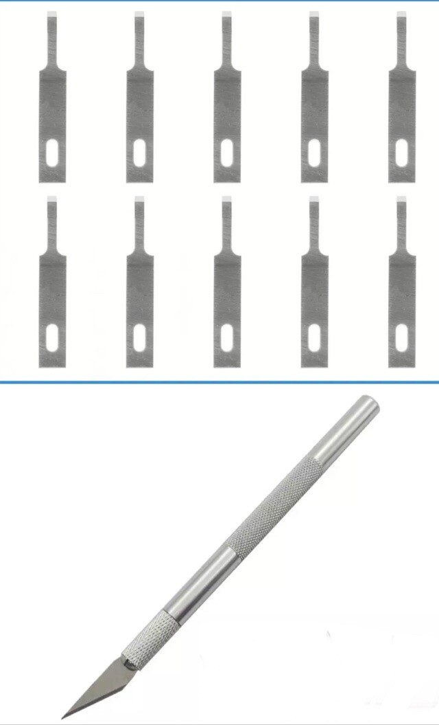 Face ID Dot Matrix Repair Blades For iPhone Broken Back Glass Camera Removal #4A