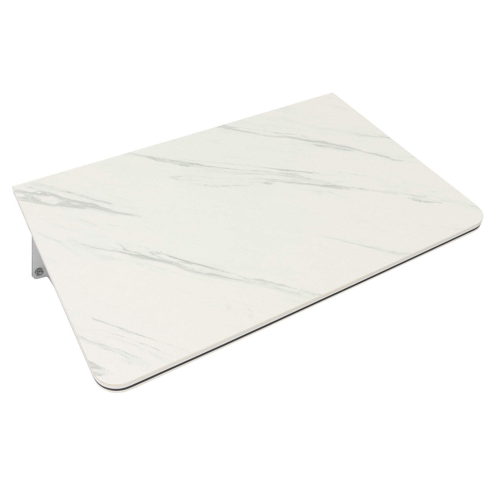 Stylish Wall-Mounted Folding Desk with Durable MDF and Metal Design