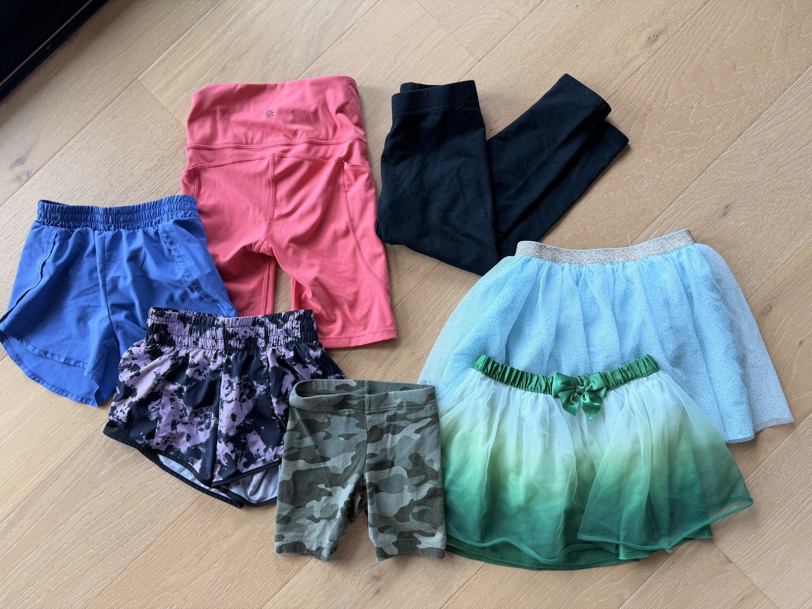 Athleta, Old Navy, & Others Girls Summer Clothing Lot of 7 Size 5 - 6