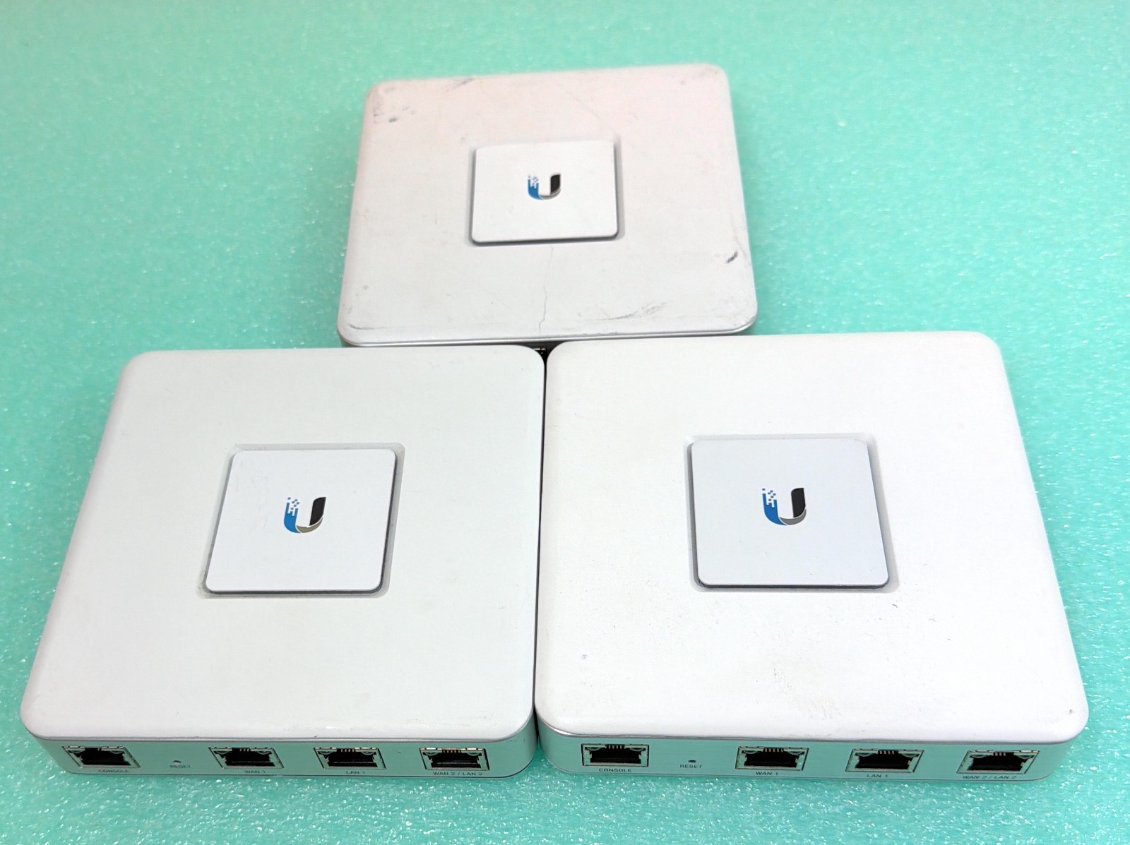 LOT OF 3 Ubiquiti UniFi Security Gateway 1000Mbps Gigabit (USG) for PARTS!!